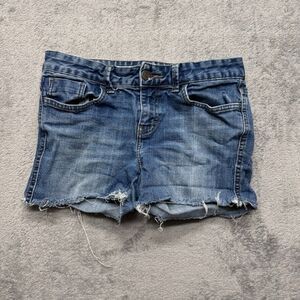 Calvin‎ Klein Jean Jort Shorts Womens Blue Size 4 Pocket Flap